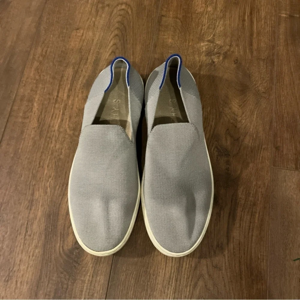 Rothys The Sneaker Womens Size 8.5 Classic Gray Great Condition